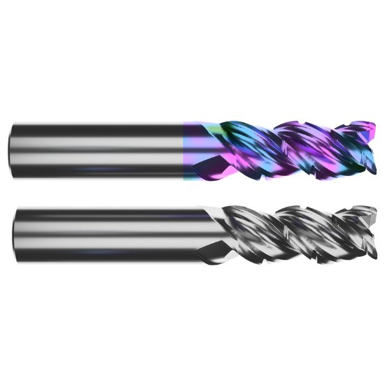 Picture of M.A. Ford 33410020R.030GP Dia 1 SH 1.00 LOC 2.00 OAL5.00 End Mill Standard Flute High Helix Carbide Gem Plus Single End Corner Radius0.0300 0.76mm TuffCut® XR-AL